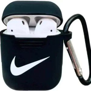 Nike Black Shockproof Protective AirPod Case Cover